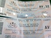 Billets concert Buenos Aires 2011 Guns N' Roses