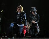 Axl Rose D.J. Ashba live Miami octobre 2011