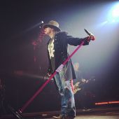 Guns N' Roses Vancouver 2011 avec Duff