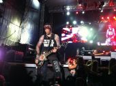 D.J. Ashba live Sofia Rocks Bulgarie juillet 2012