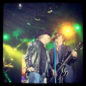 Axl Rose Izzy Stradlin live Palma de Majorque Espagne juillet 2012