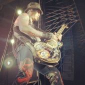 D.J. Ashba live Palma de Majorque Espagne juillet 2012