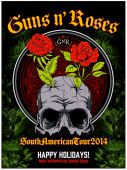 Concerts 2014 guns n roses 2014 poster