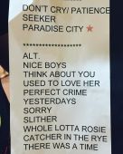 Concerts 2016 0805 houston setlist
