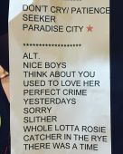 Concerts 2016 0805 houston setlist