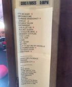 Concerts 2016 0819 los angeles setlist