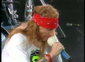 Axl Rose live au Freddie Mercury Tribute 1992