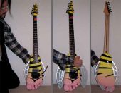 Guitares gear ron thal bfoot flying foot guitar