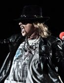 Axl Rose live 2011, picture by Katarina Benzova