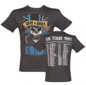 Merch guns n roses illusion 1991 tour t shirt