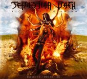 Pochette du nouvel album de Sebastian Bach : Kicking and Screaming