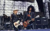 Duff McKagan et Slash live Donington 1988
